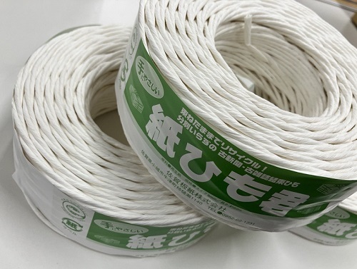 廃品回収に便利な紙製ひも