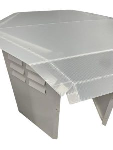 ほぼ紙トイレ 電気水道不要の組立式仮設トイレの屋根